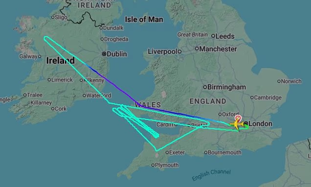 British Airways Chicago flight returns to London after emergency over Ireland