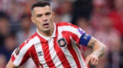 Granit Xhaka Receives Suspended £136,000 Fine Over Fake Vaccination Certificate