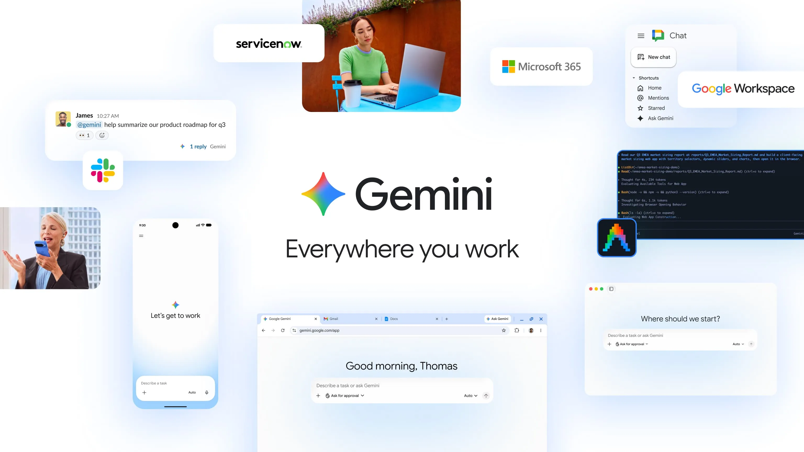 Google Cloud introduces Gemini agent to handle work across business apps