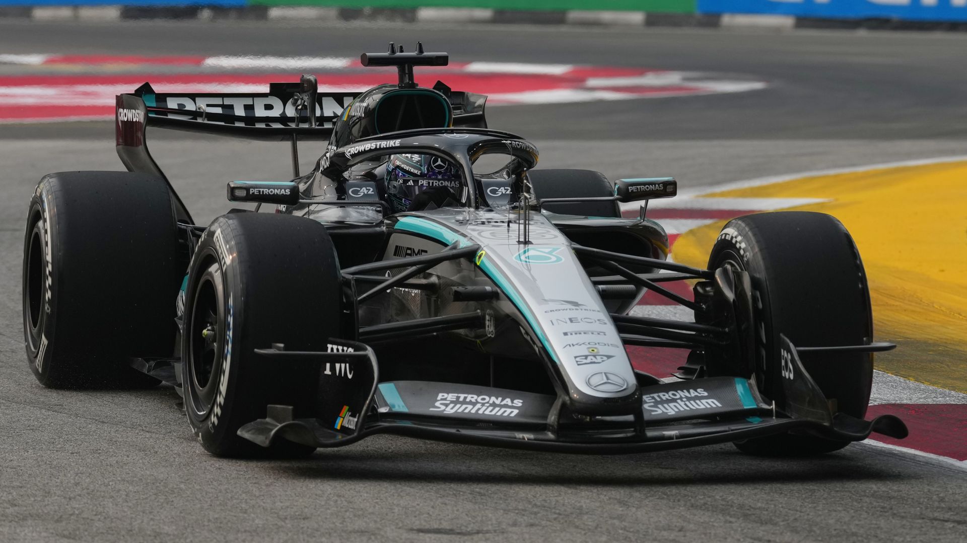 George Russell Tops Singapore Grand Prix Practice Despite Grid Penalty