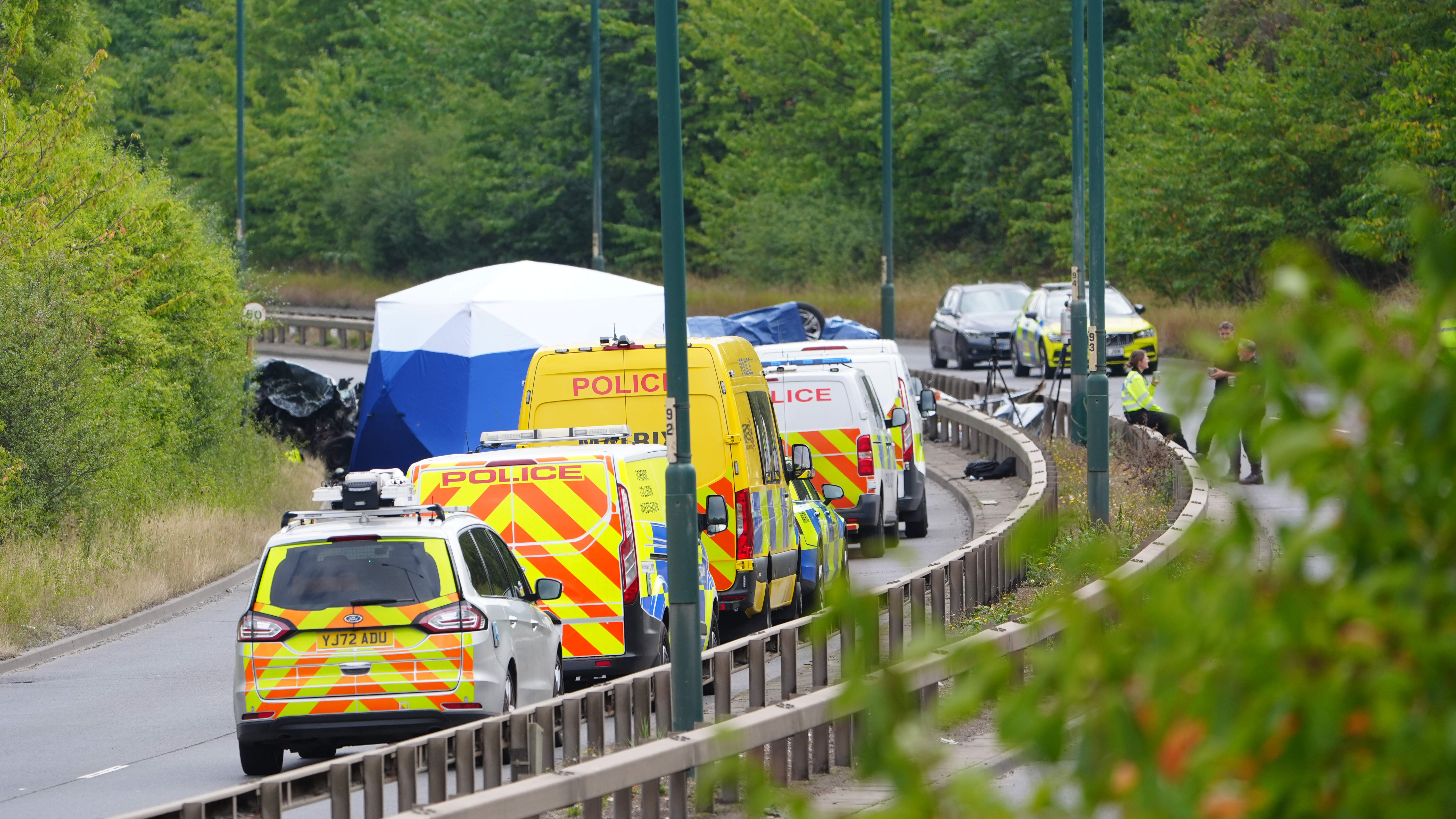Seven Killed in A66 Crash Involving Police Car and Wrong-Way Driver