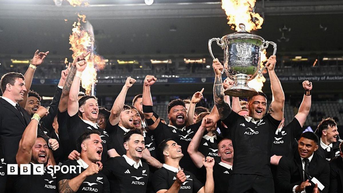 All Blacks Retain Bledisloe Cup With 50-19 Win Over Wallabies