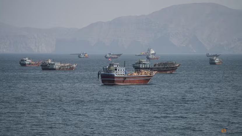 Container ship sinks near Hormuz amid conflicting accounts of strike