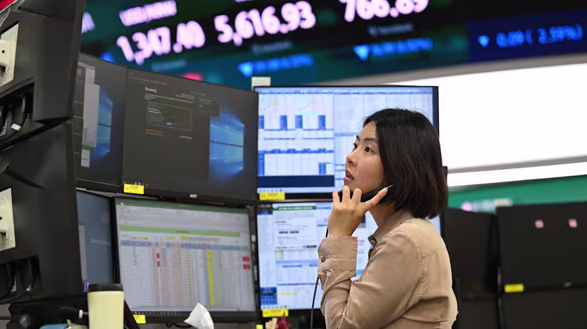 Asian chip stocks rebound but AI debt fears prolong market turmoil