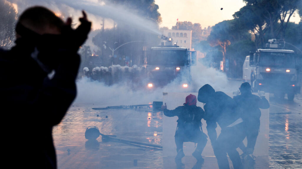 Albanian Student Protests Shake Rama Government After Four Days of Violence
