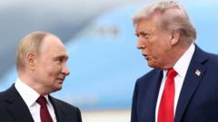 Trump waives Russia sanctions as new US law takes effect