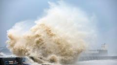 Storm Austen brings amber wind warning for South West England