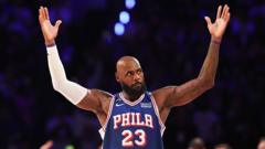 LeBron James follows winning 76ers debut with historic comeback against Cavaliers