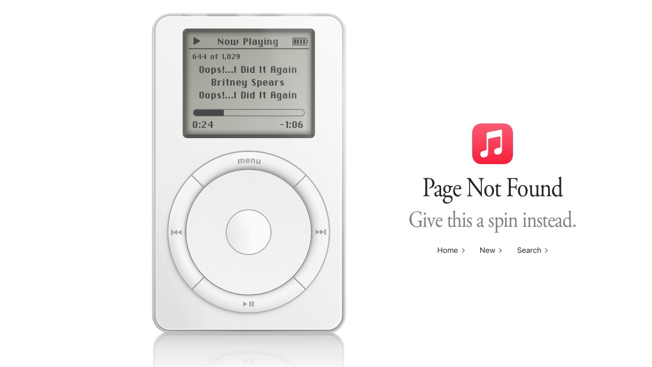 Apple Marks iPod's 25th Anniversary With Hidden Interactive Music Player