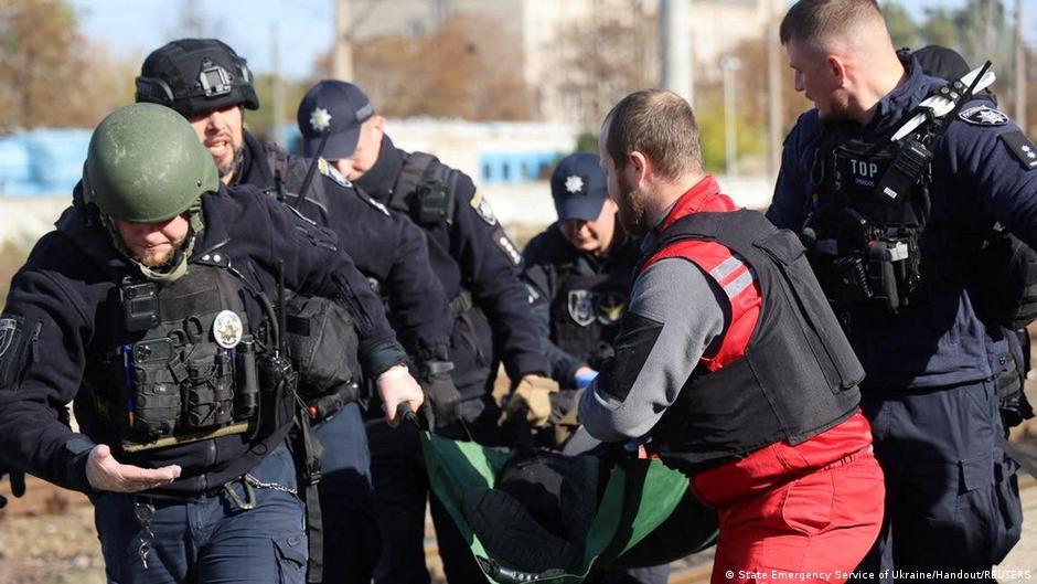 Russian Drone Strike Kills At Least 13 At Dnipro Railway Station