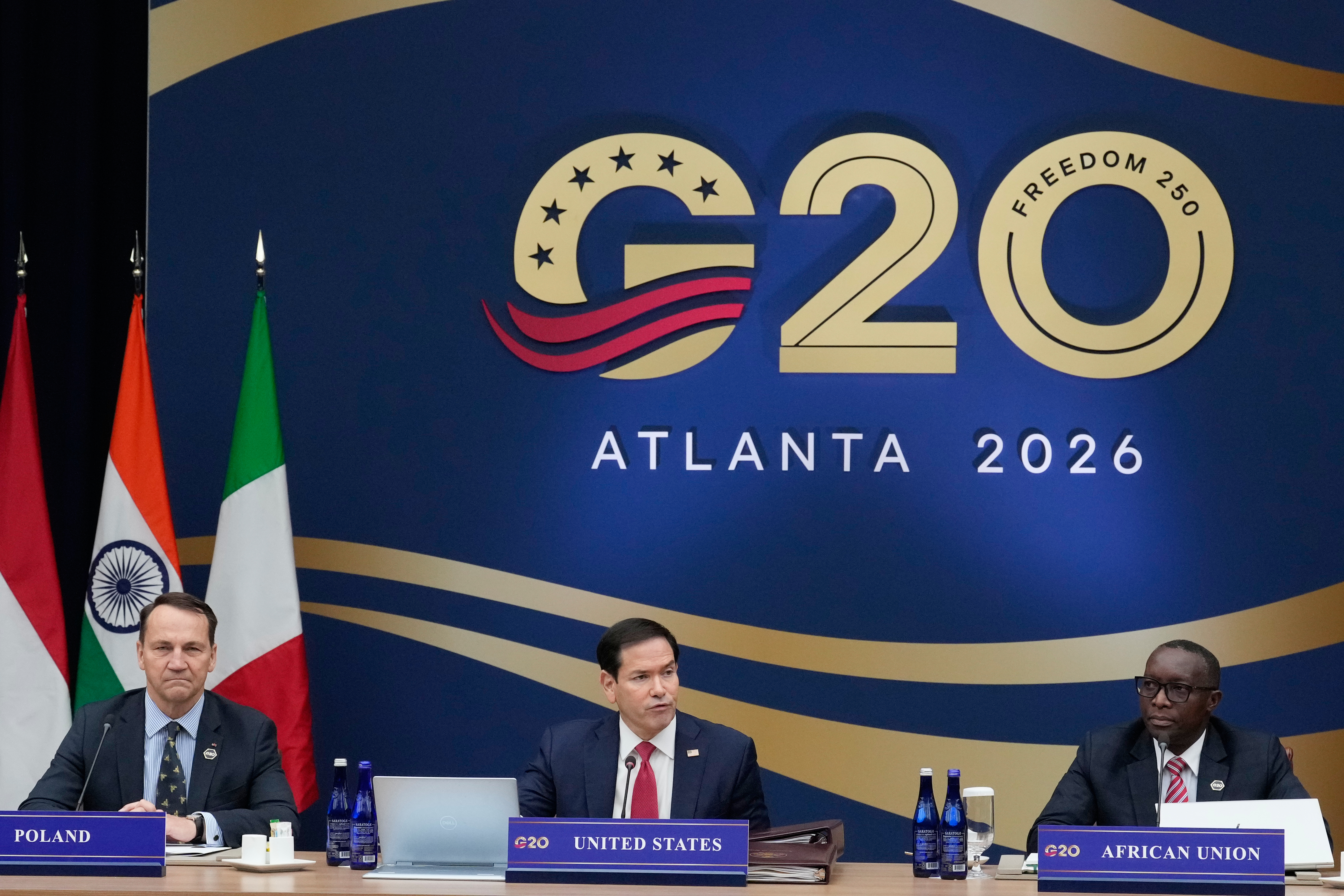 Atlanta G20 Talks Head Toward No Consensus After Lavrov Photo Dispute