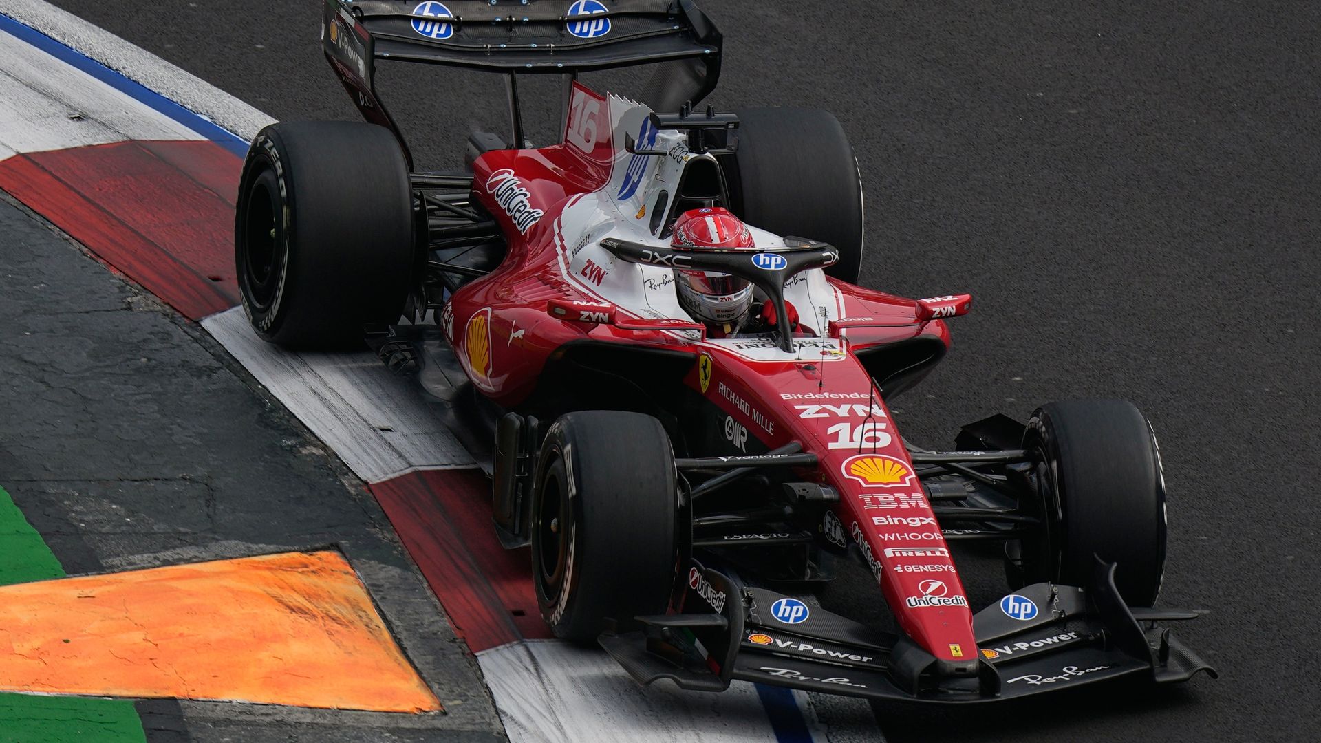 Leclerc tops both Mexico City Grand Prix practices as Hamilton hits trouble