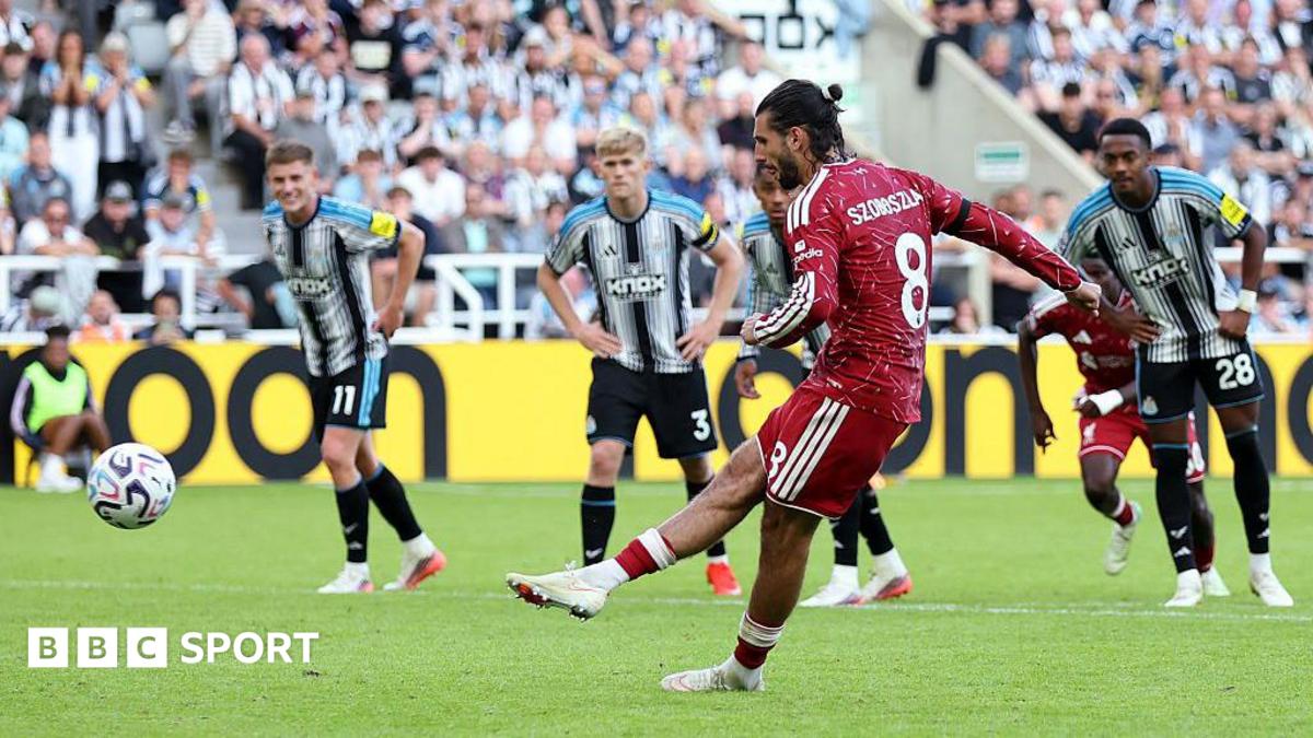 Szoboszlai's Last-Minute Penalty Secures 2-2 Draw for Liverpool at Newcastle