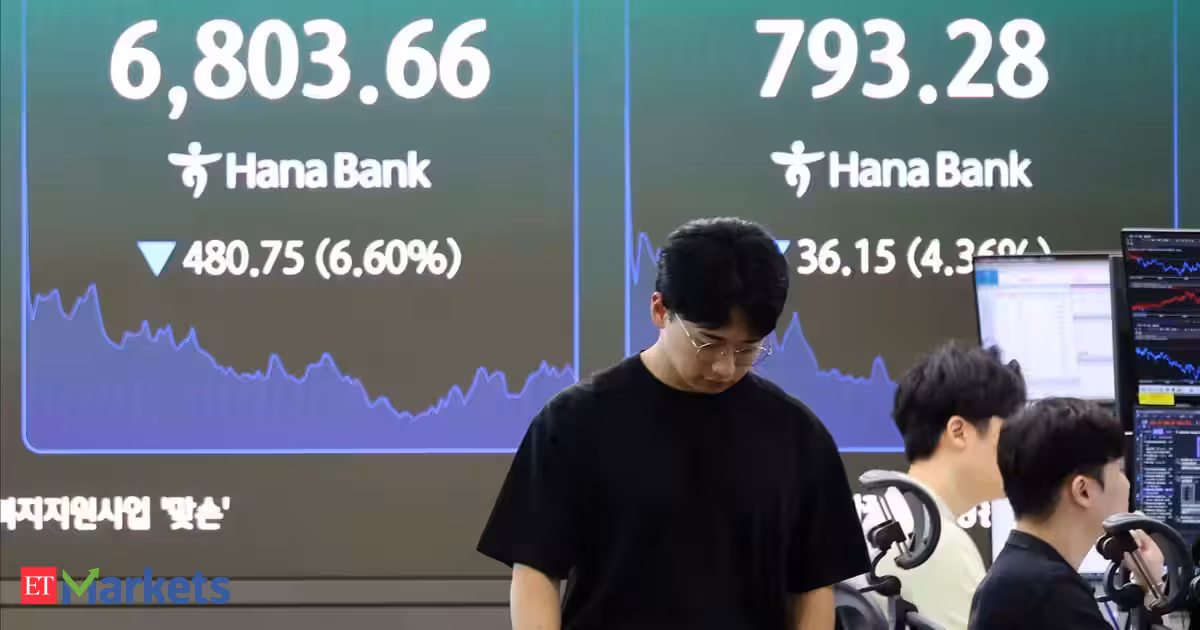 Global Stocks Slide as AI Industry Warns and Oil Prices Surge