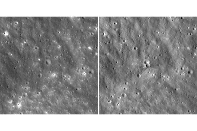 SpaceX Falcon 9 Rocket Crash Leaves 60-Foot Crater on the Moon