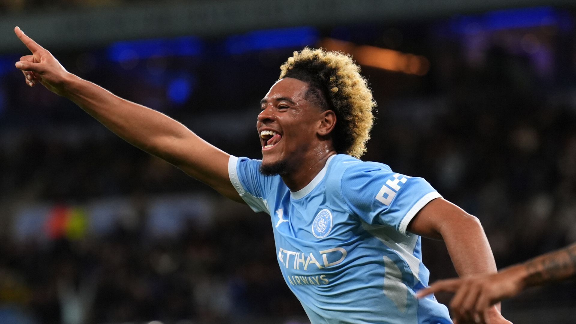 Floyd Samba, 17, Scores Twice on Manchester City Debut in 5-0 Norwich Win