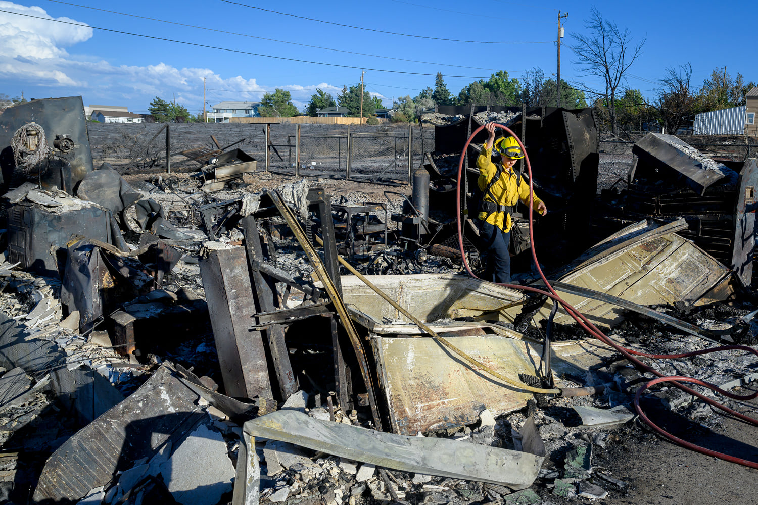 Hawk Fire Forces Mass Evacuations, Destroys Homes Near Reno, Nevada