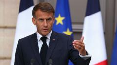 Macron Orders Plan to Protect France from Russian Hybrid Threats