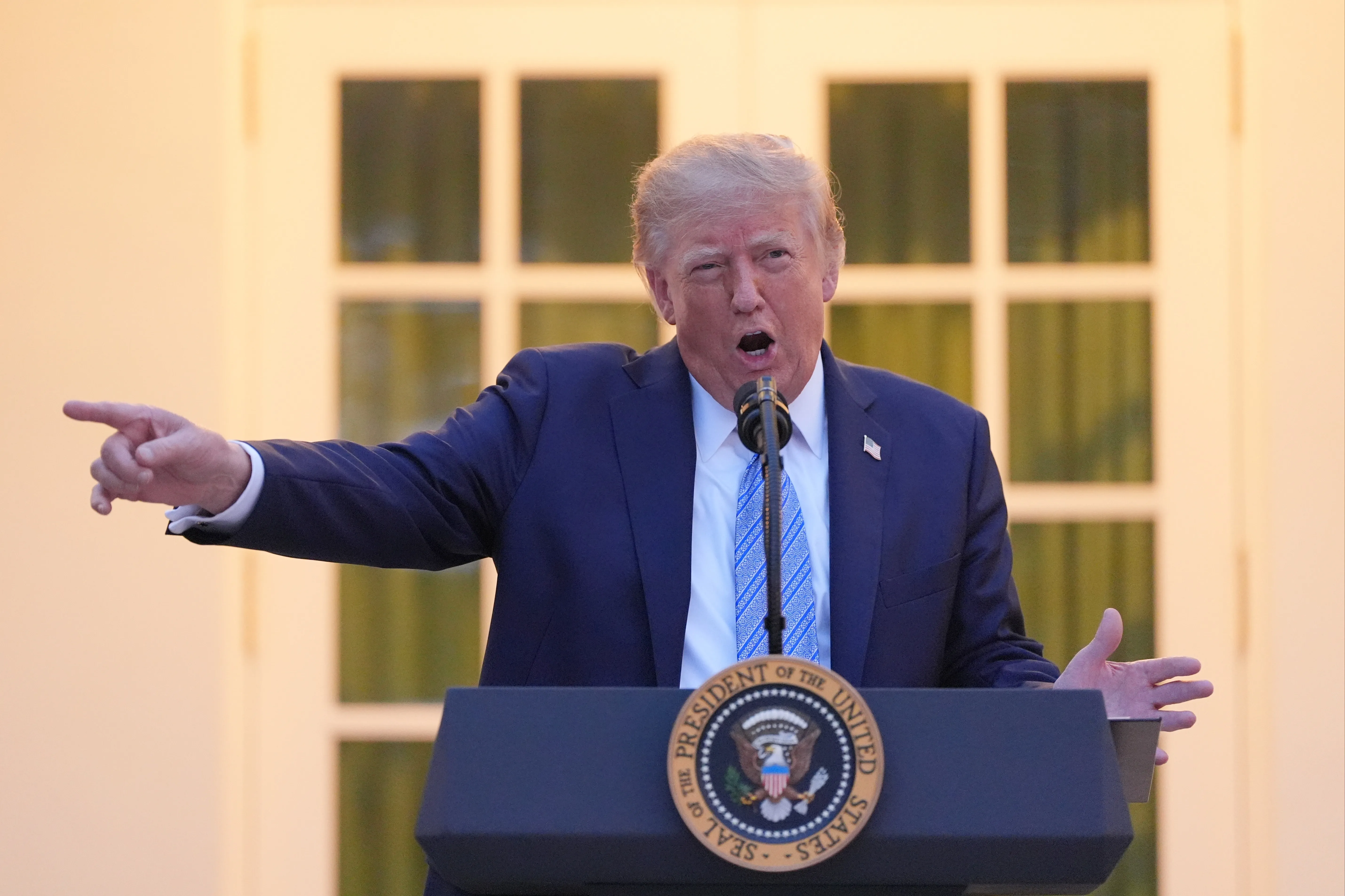 Trump Bans CNN, MS NOW, and Politico From White House Press Events