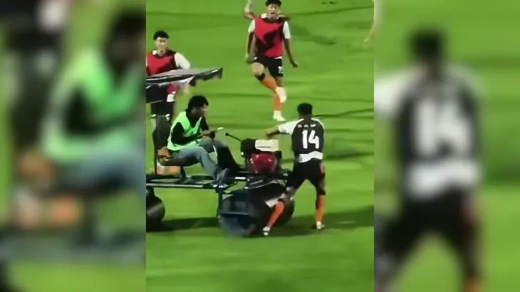 Andros Townsend Escapes Injury After Pitch Roller Accident During Thai League Warm-Up