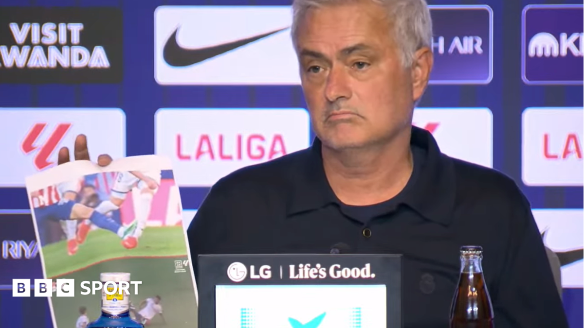 Mourinho Slams Refereeing After Real Madrid's Derby Loss to Atletico