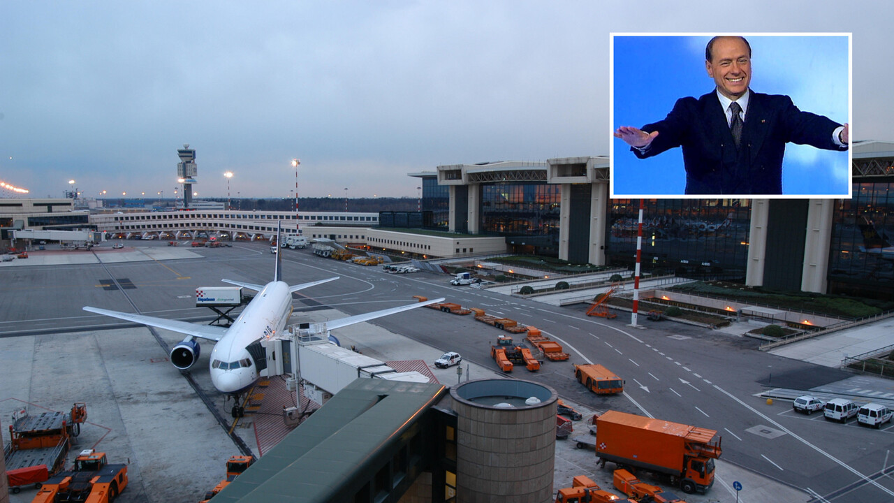 Milan's Malpensa Airport Renamed After Former Prime Minister Silvio Berlusconi